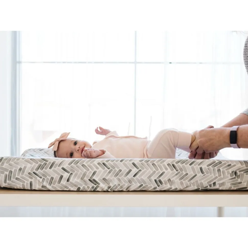 Knit Diaper Changing Pad Cover - Alta
