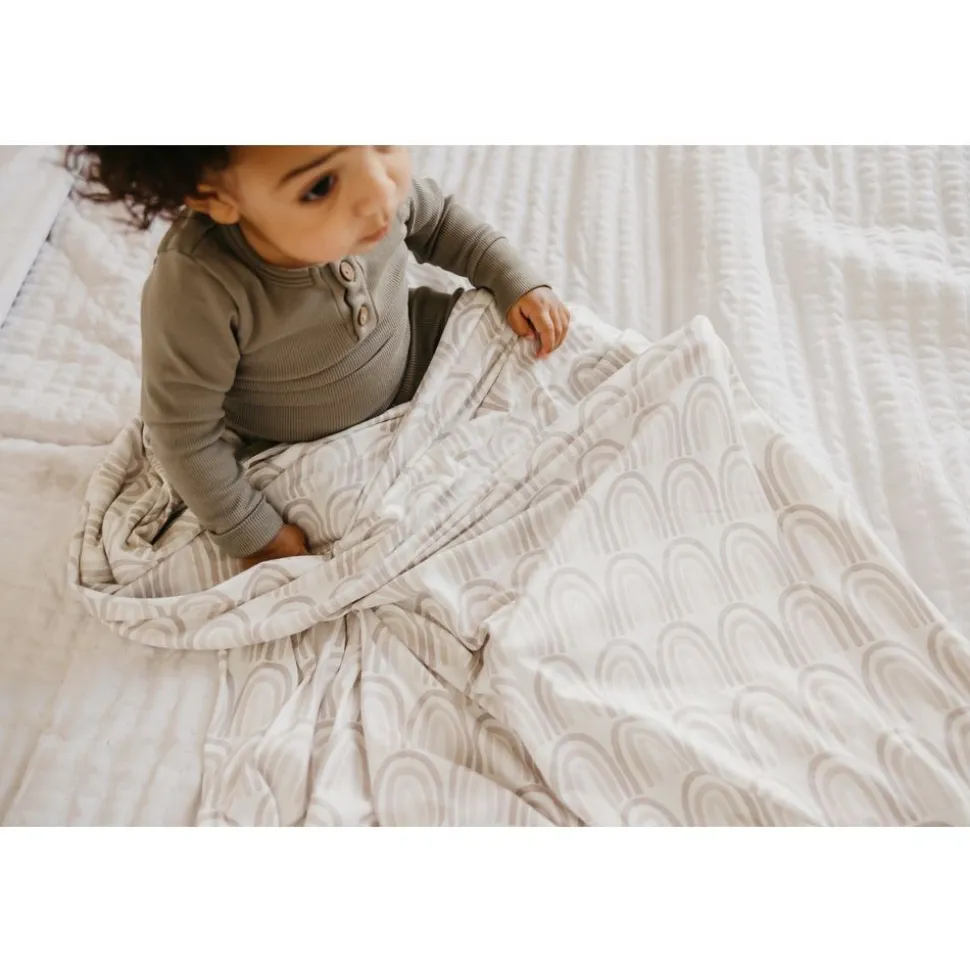 Knit Swaddle Blanket - Bliss