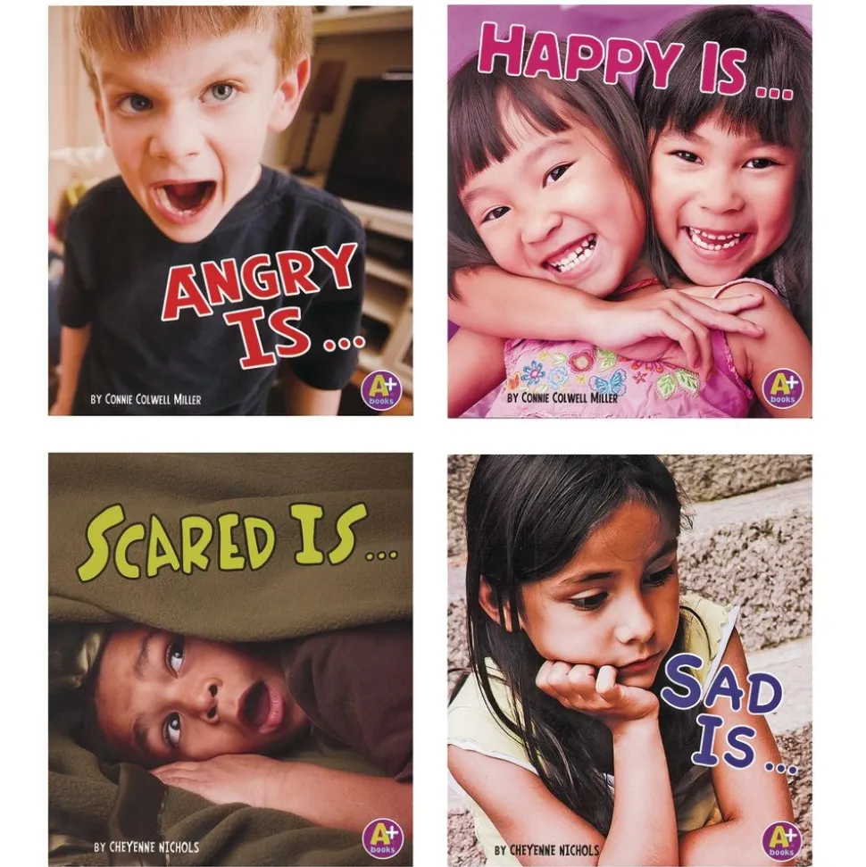 Know Your Emotions Books - 4 Titles