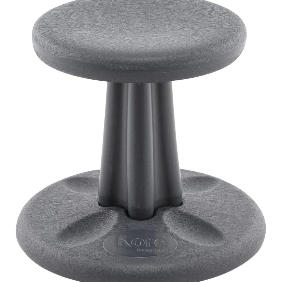Kore™ Wobble Stool 12"H - Gray