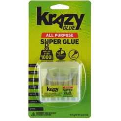 Krazy Glue All Purpose Super Glue Fine Tip Singles (1/2 g) 4 Count
