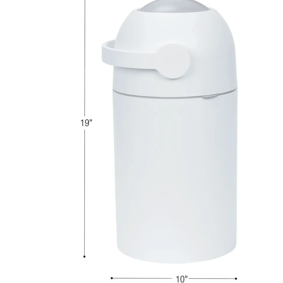 LA Baby MAGIC Odorless Diaper Pail - White