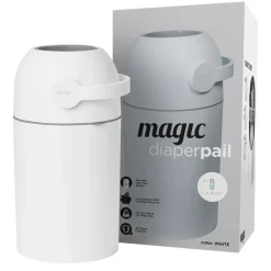 LA Baby MAGIC Odorless Diaper Pail - White