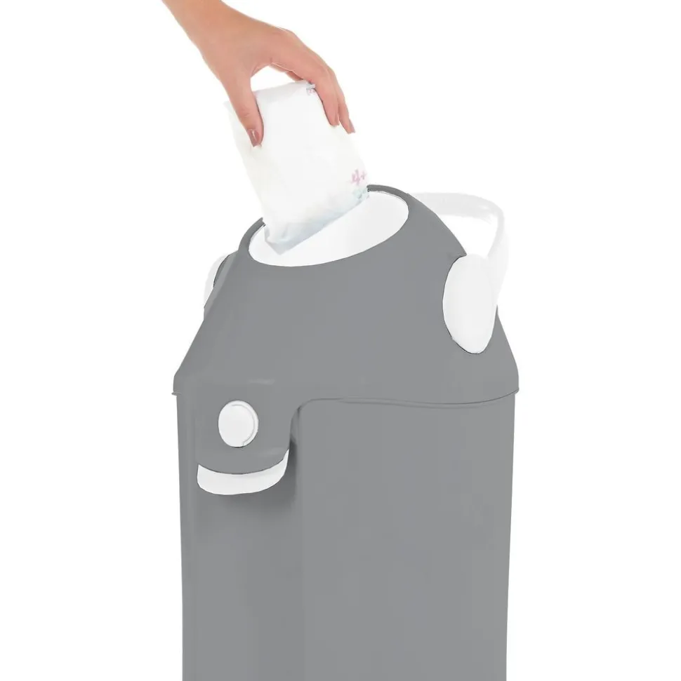 LA Baby MAGIC PRO Odorless Extra Tall Diaper Pail - Gray