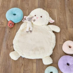 Lamb Mat + Soft 11" Plush
