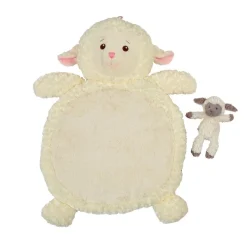 Lamb Mat + Soft 11" Plush