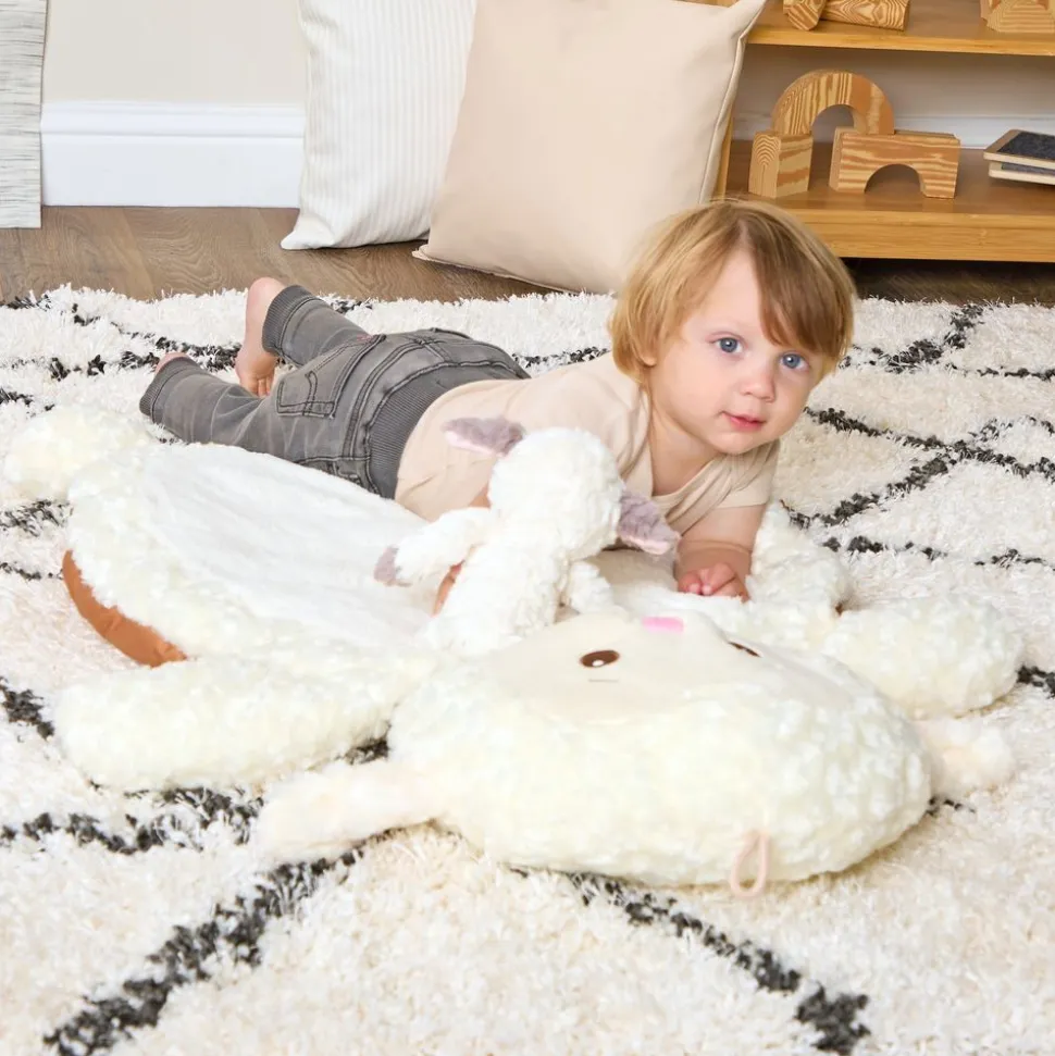 Lamb Mat + Soft 11" Plush