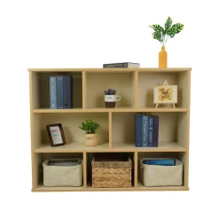 Laminate 8-Compartment Storage Cabinet 36