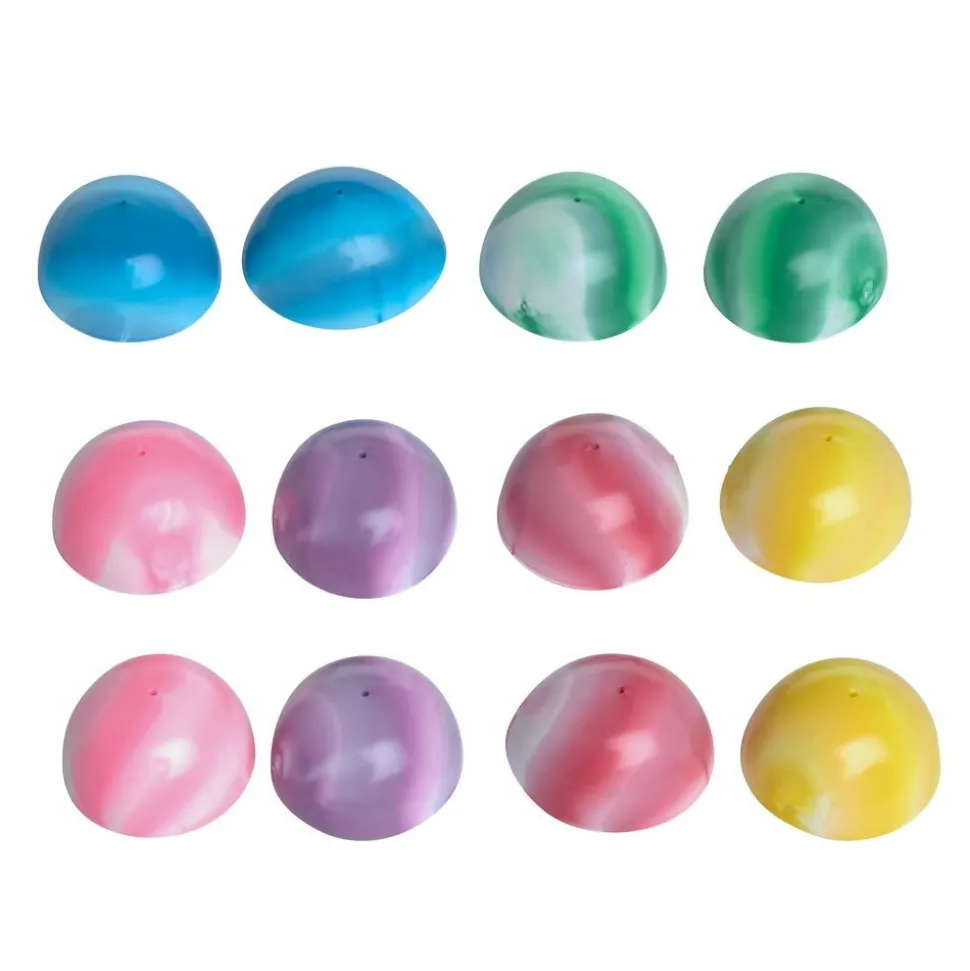Large Marbleized Poppers - 12 Pack