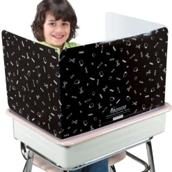 Large Privacy Shields - Set of 12 - Black - Glossy