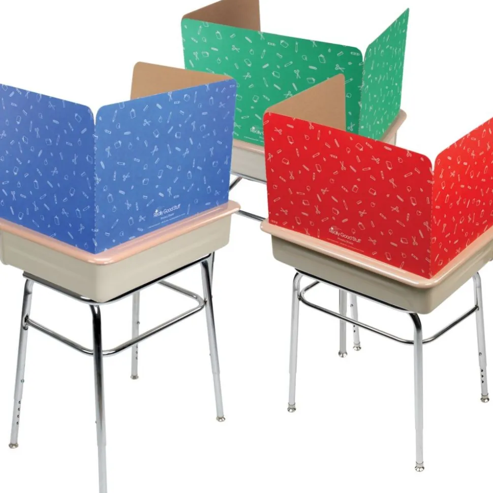 Large Privacy Shields - Set of 12 - 3 Group Colors - Matte