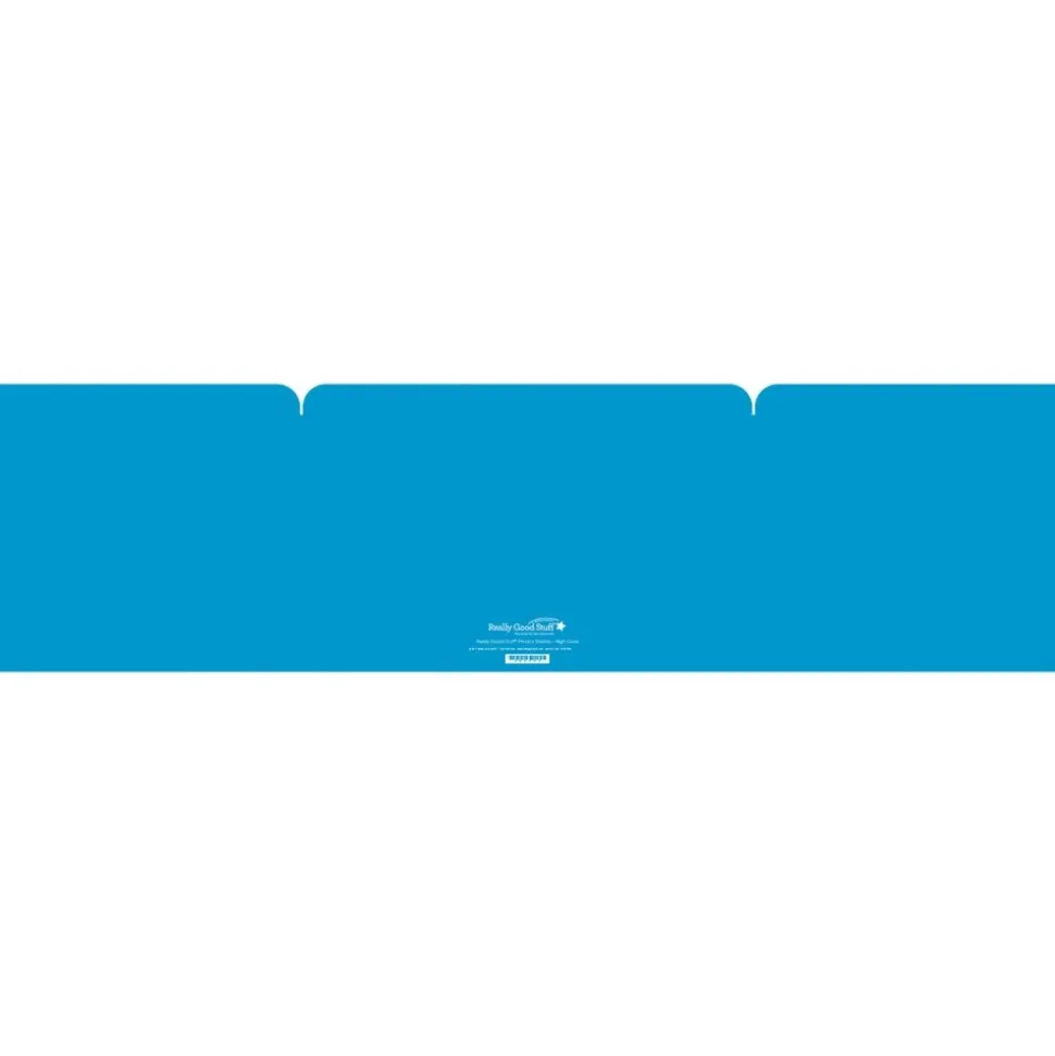 Large Privacy Shields - Set of 12 - Turquoise - Glossy