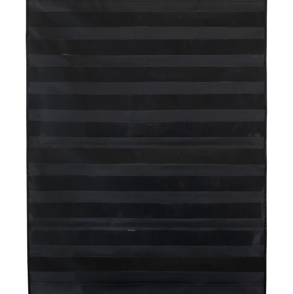 Large Rectangle Pocket Chart Black - 1 pocket chart