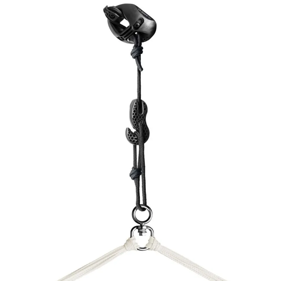 LA SIESTA® CasaMount Black - Multipurpose Suspension Set for Hammock Chairs