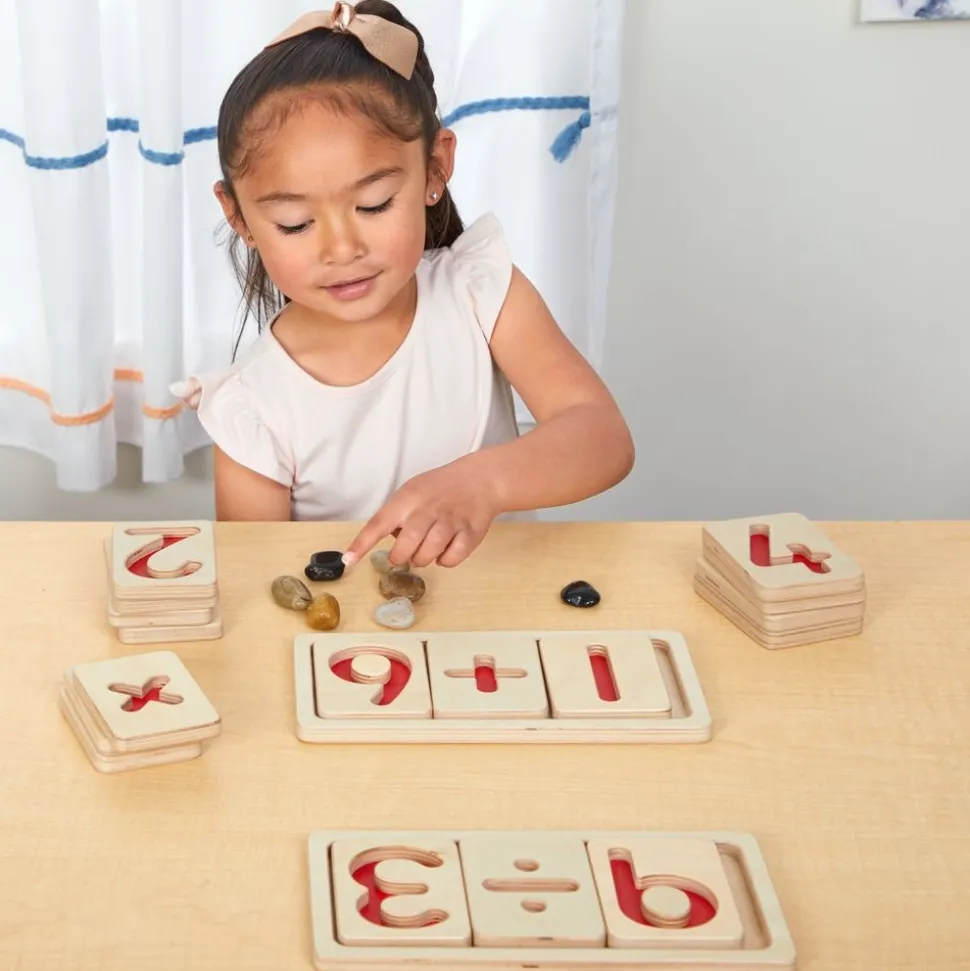 Learn Well® Number Tray Operations - 5 pieces