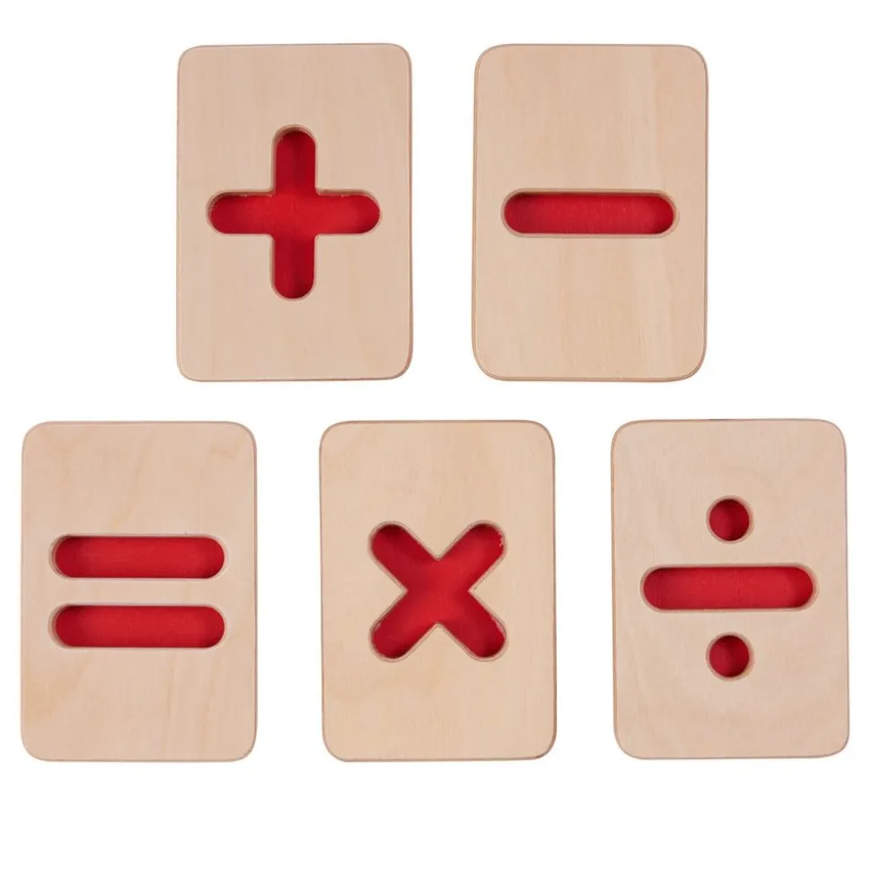 Learn Well® Number Tray Operations - 5 pieces