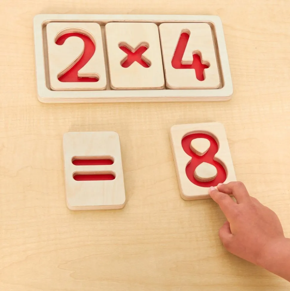Learn Well® Number Tray Operations - 5 pieces