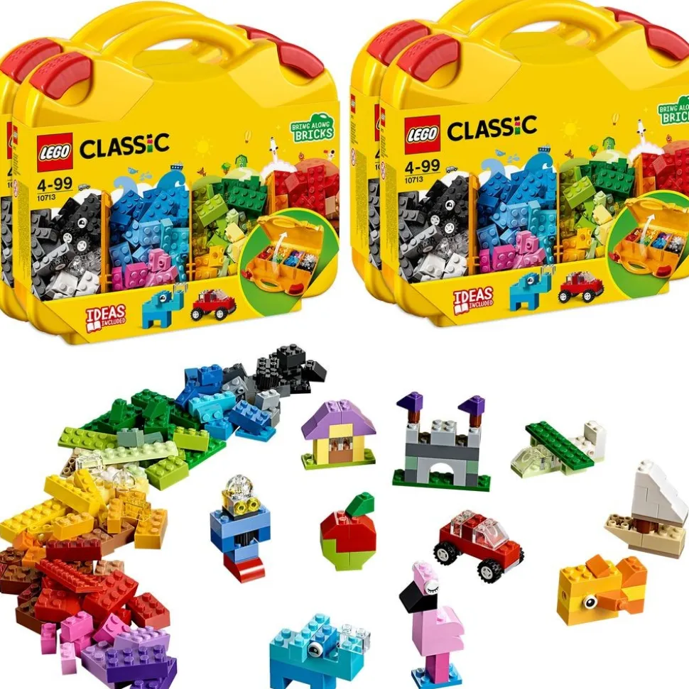 LEGO® Classic Creative Suitcases - Set of 4