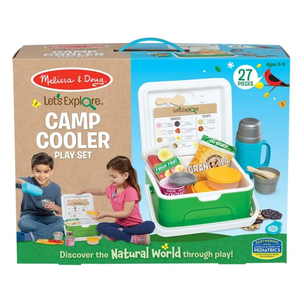 Let's Explore Camp Cooler Play Set