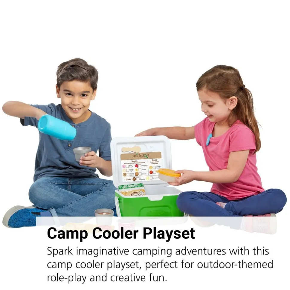 Let's Explore Camp Cooler Play Set
