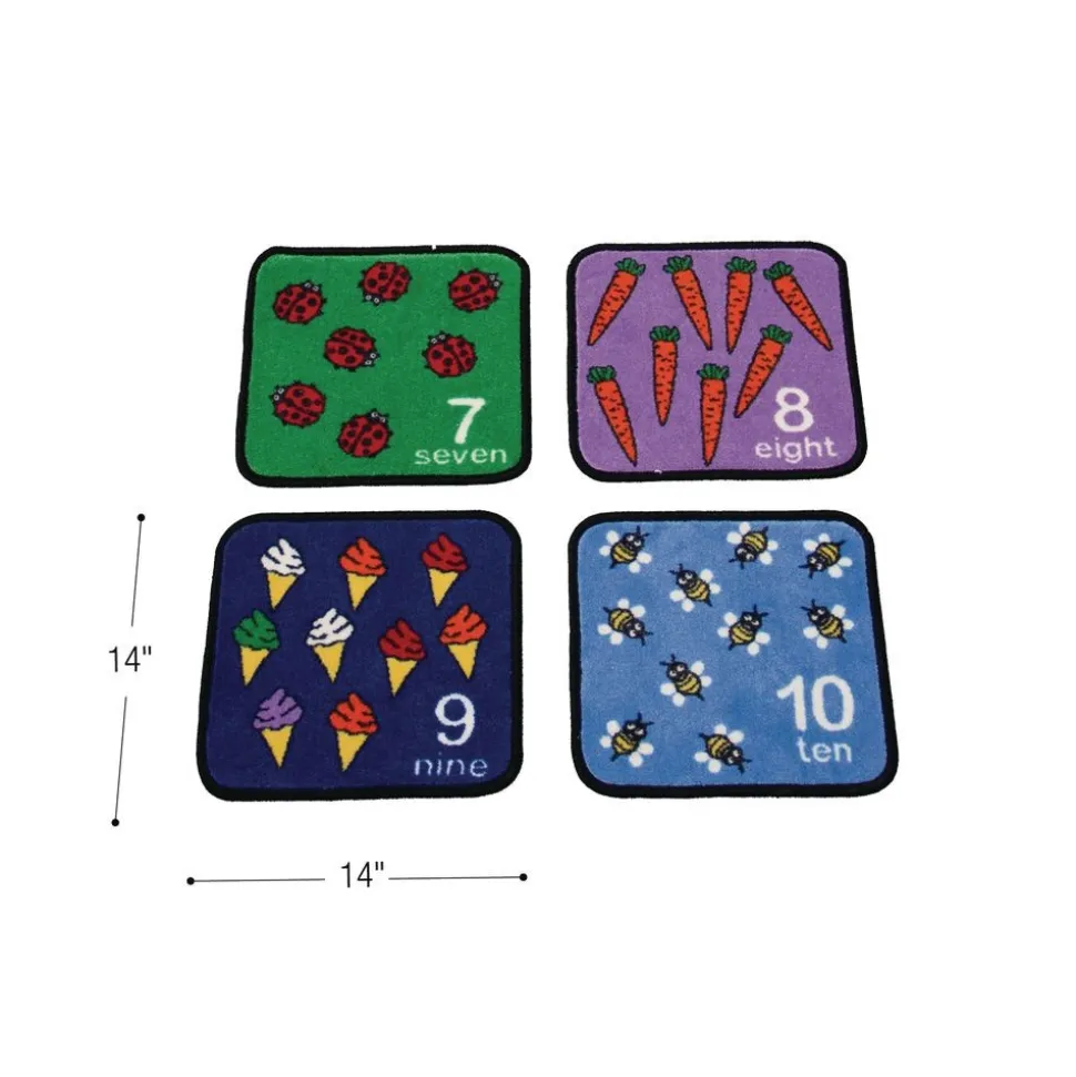 Let's Learn How To Count Seating Squares - Set of 10
