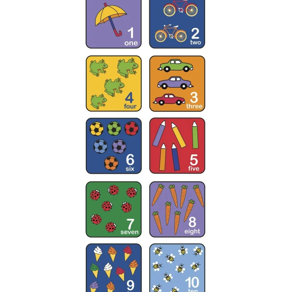 Let's Learn How To Count Seating Squares - Set of 10