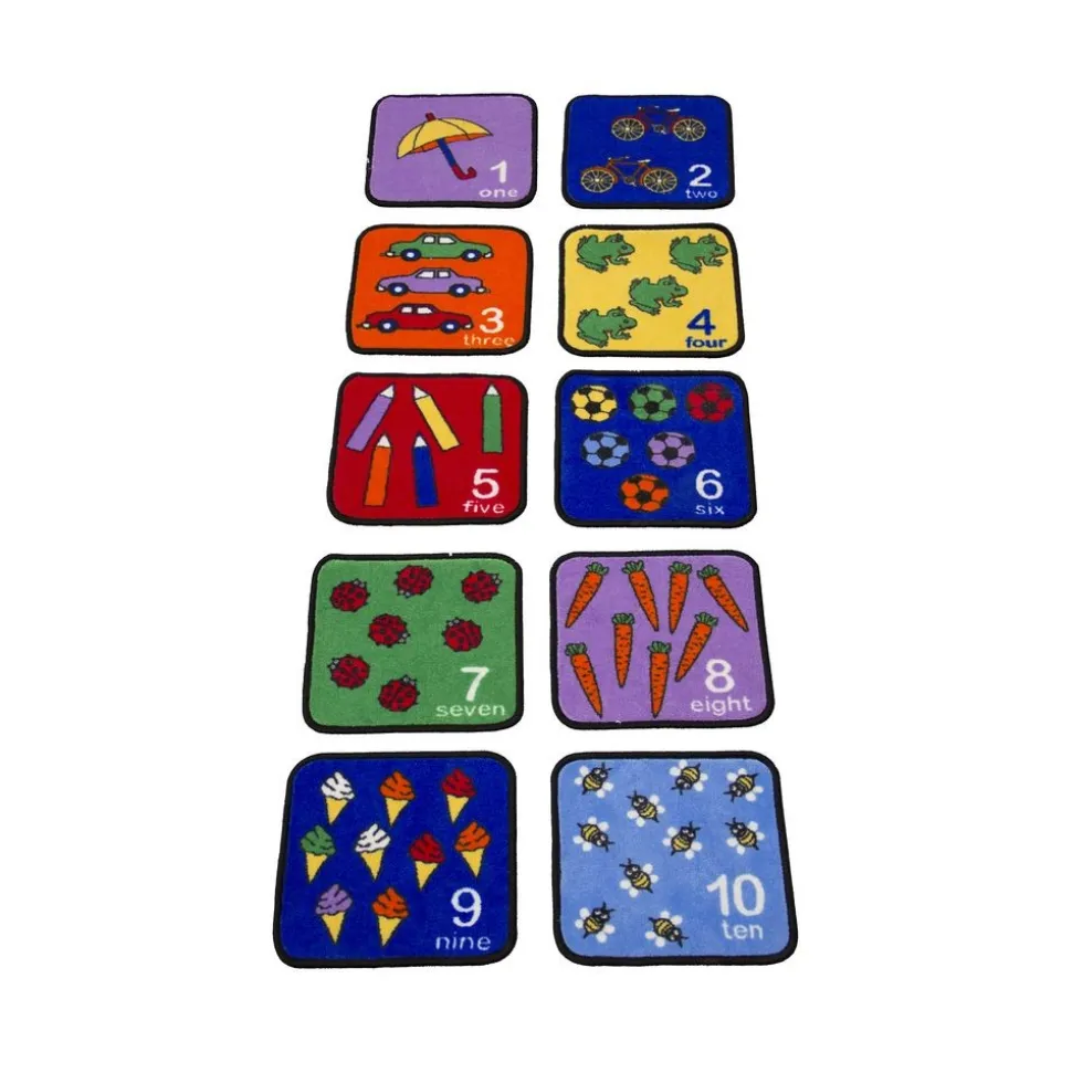 Let's Learn How To Count Seating Squares - Set of 10