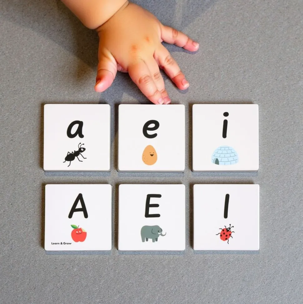 Letters, Numbers, & Animals Tile Toppers Kit - 120pcs