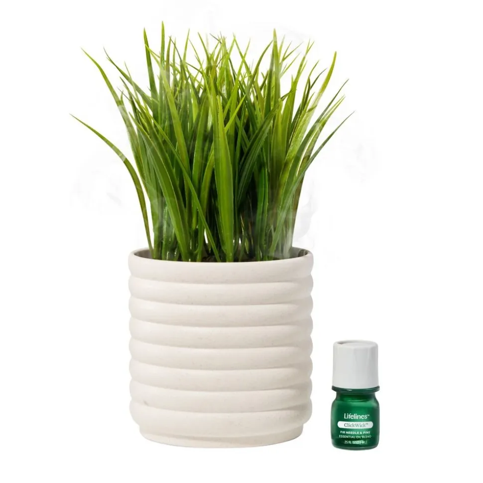 Lifelines Faux Plant Diffuser - Grass Plant