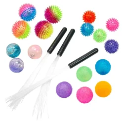 Light Up Sensory Fidget Assortment - 60 pieces