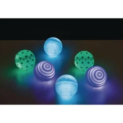 Light Up Tactile Glow Spheres - Set of 6