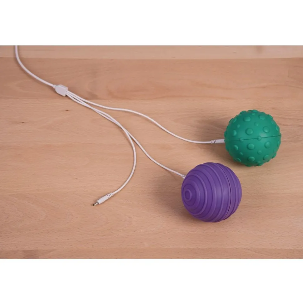 Light Up Tactile Glow Spheres - Set of 6