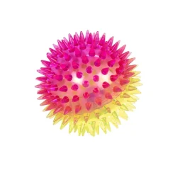 Light-Up Two-Tone Bouncy Ball Assortment - 12 Pack
