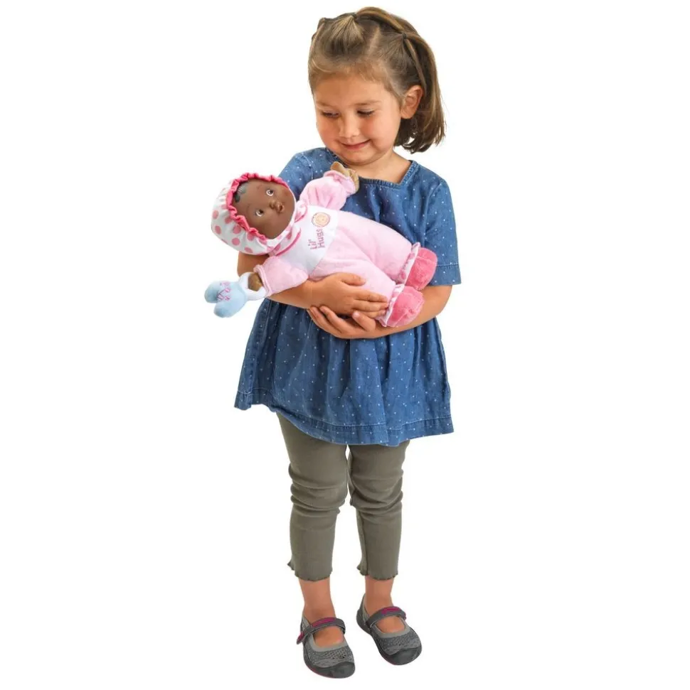 Lil' Hugs Soft Body Baby Dolls 12" - African-American