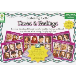 Listening Lotto Game - Faces & Feelings
