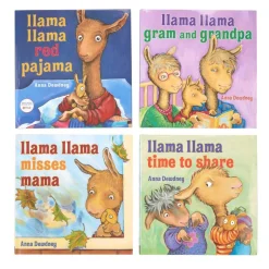 Llama Llama Rhyming Hardcover Books, Set of 4