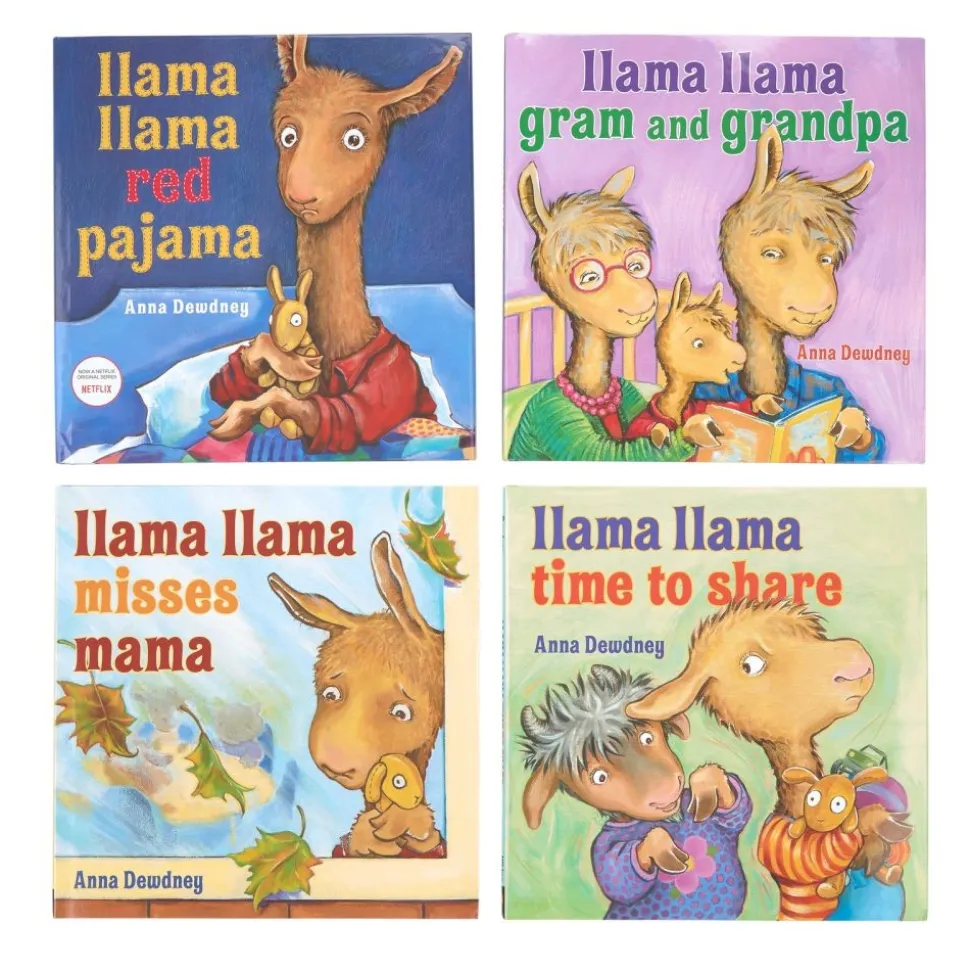 Llama Llama Rhyming Hardcover Books, Set of 4