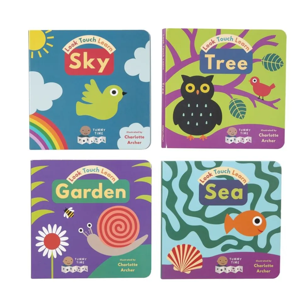 Look, Touch, Learn - 4 book set