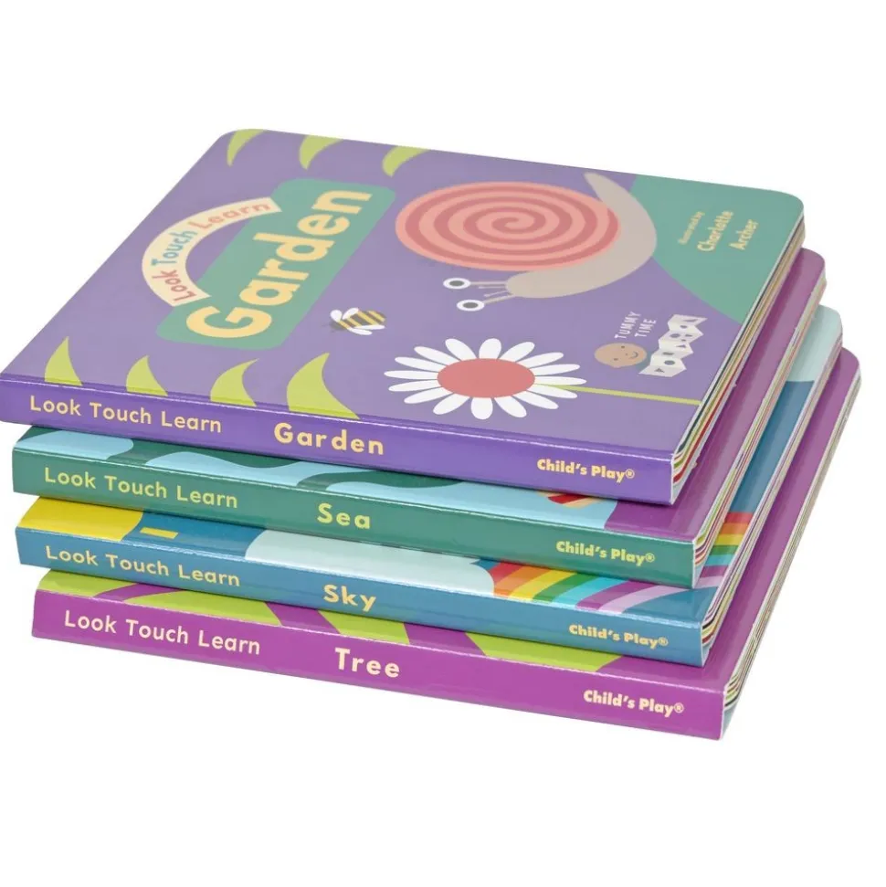 Look, Touch, Learn - 4 book set