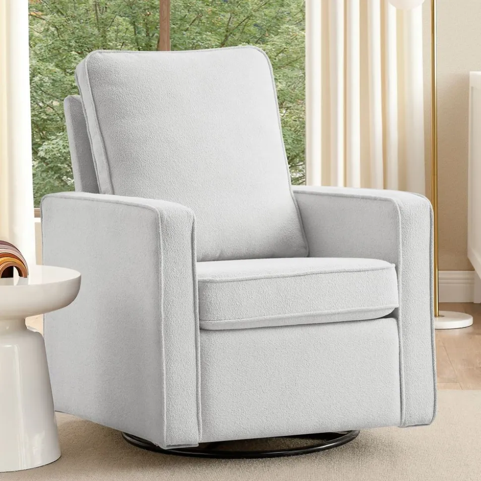 Luna Nursery Swivel Glider - Dovetail Gray