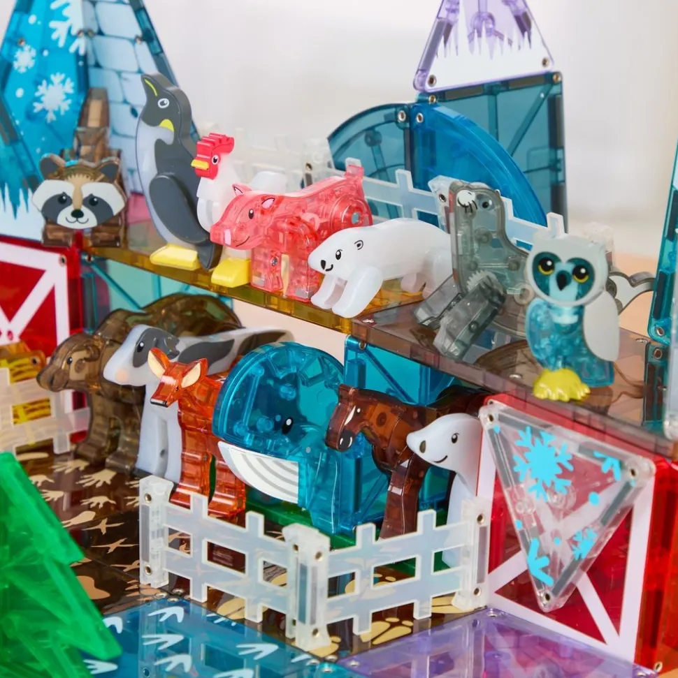 MAGNA-TILES® Animal Mash - 3 Sets 75pcs