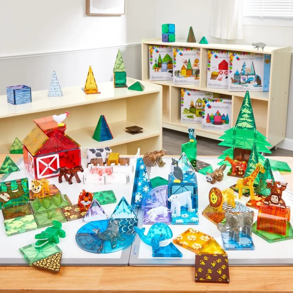 MAGNA-TILES® Animals Kit - 157 pieces