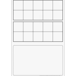 Magnetic Double Ten-Frame Dry Erase Demonstration Board Kit