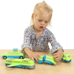 Magnetic Mix & Match Vehicles - Set of 4
