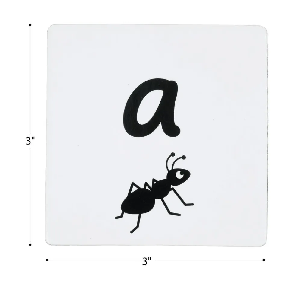 Magnetic Tile Toppers - Alphabet Lowercase - 40pcs