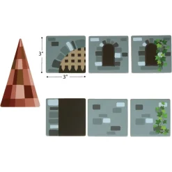 Magnetic Tile Toppers - Castle Pack - 40pcs