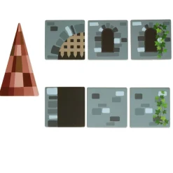 Magnetic Tile Toppers - Castle Pack - 40pcs