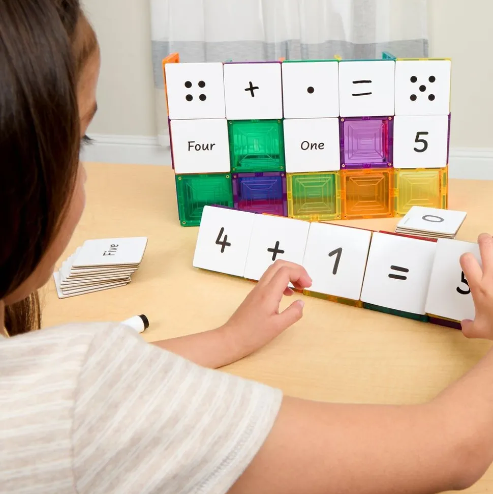 Magnetic Tile Toppers - Numbers Pack - 40pcs