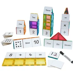 Magnetic Tile Toppers - Numbers Pack - 40pcs