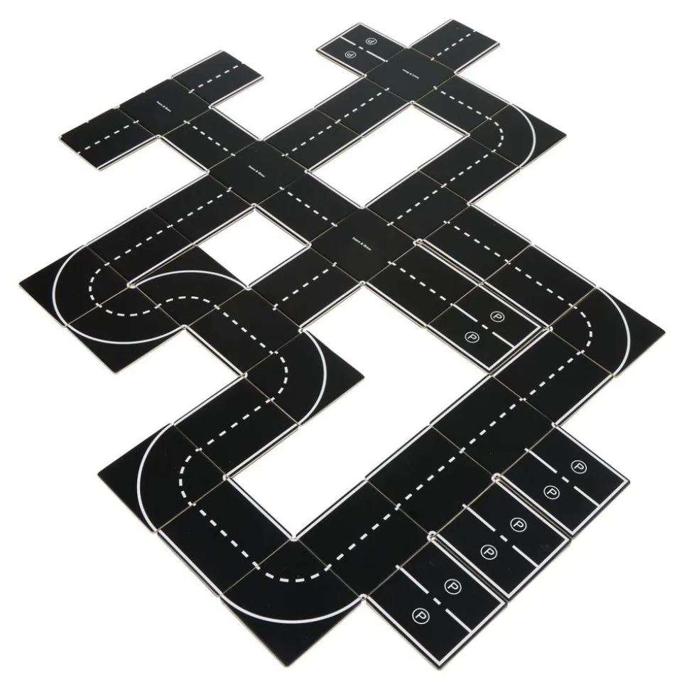 Magnetic Tile Toppers - Road Pack - 40pcs
